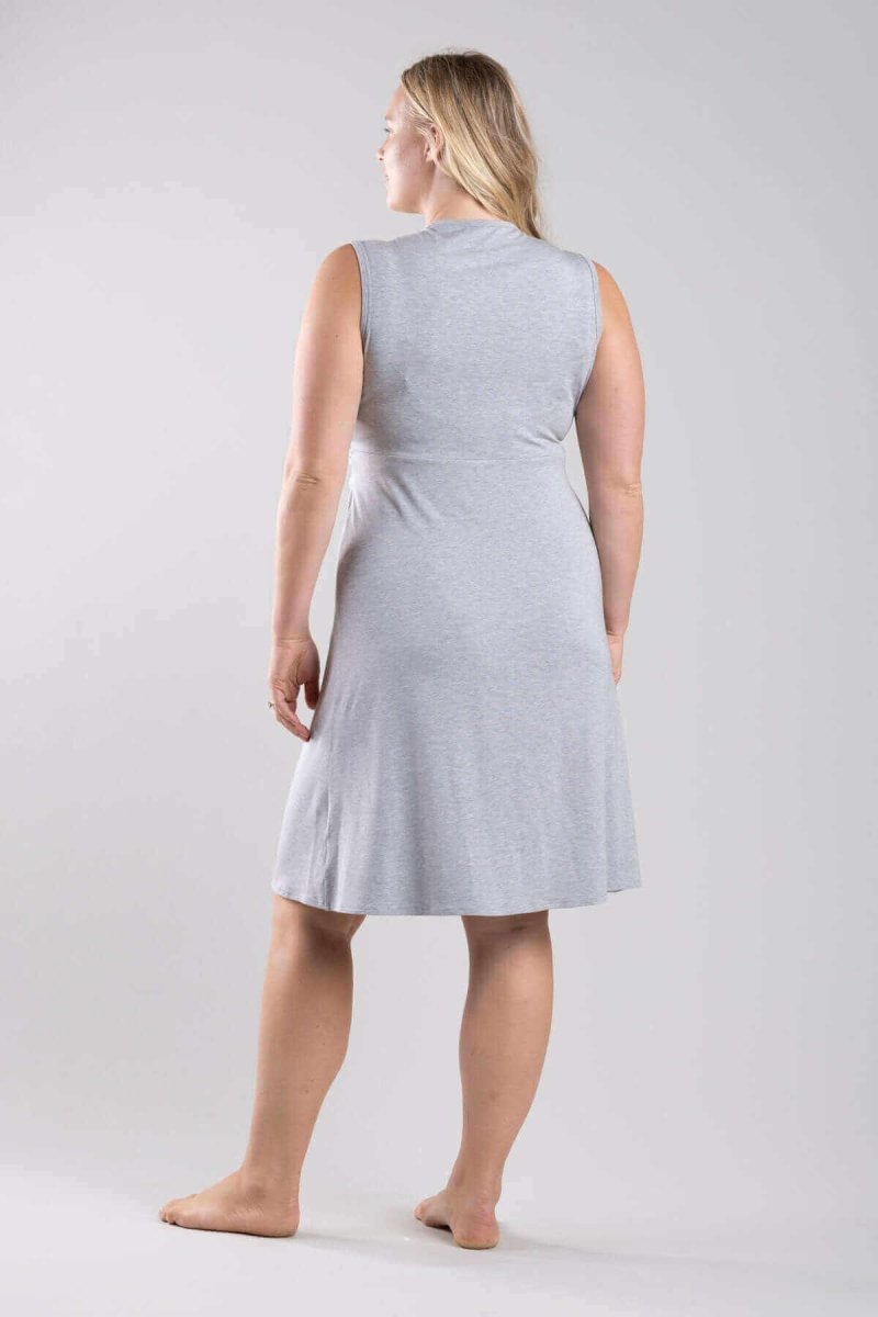 Debra Maternity &amp; Nursing Dress - Olive Green - Simple Wishes