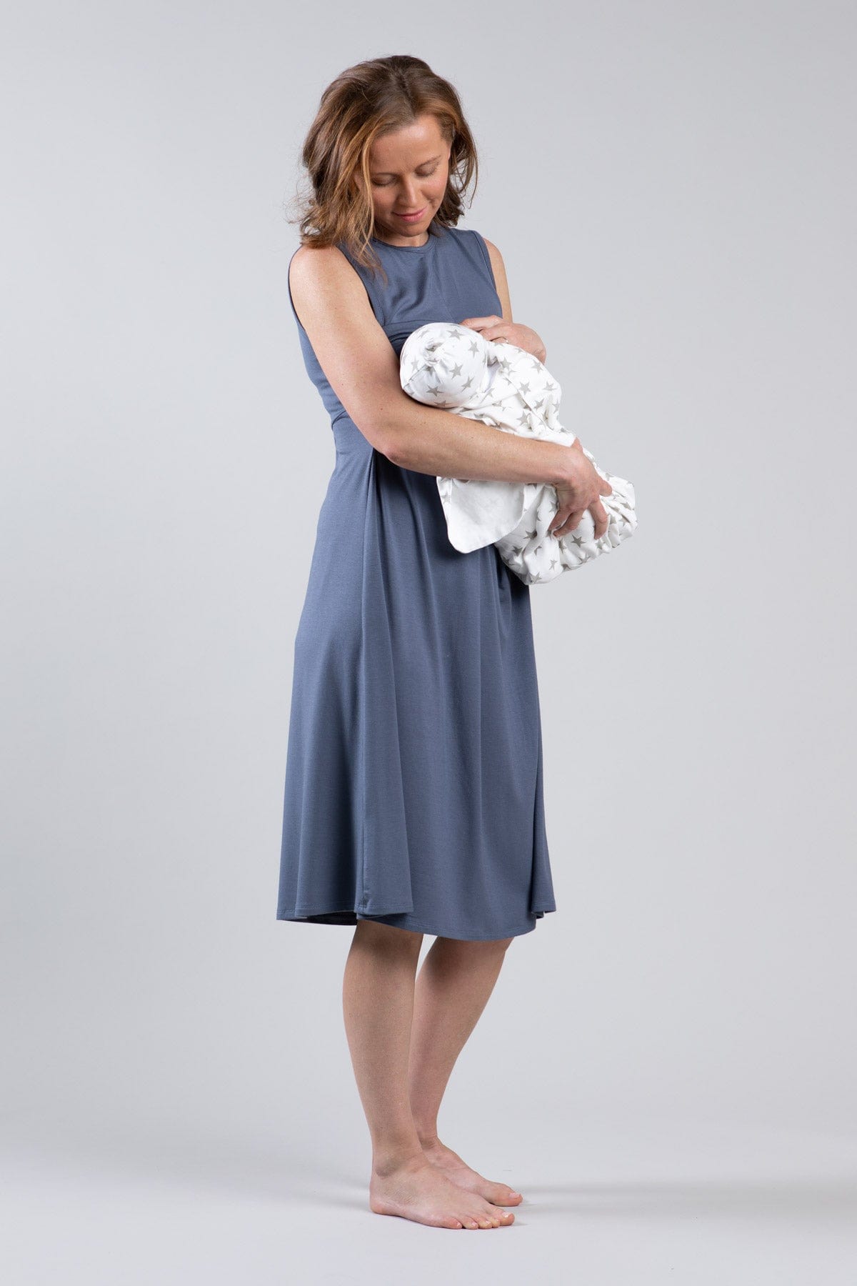The Patsy Drop Waist MOM Nursing Dress - Milk & Baby – Milk & Baby