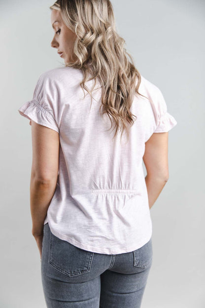 Felicity Nursing Tee - Charcoal - Simple Wishes