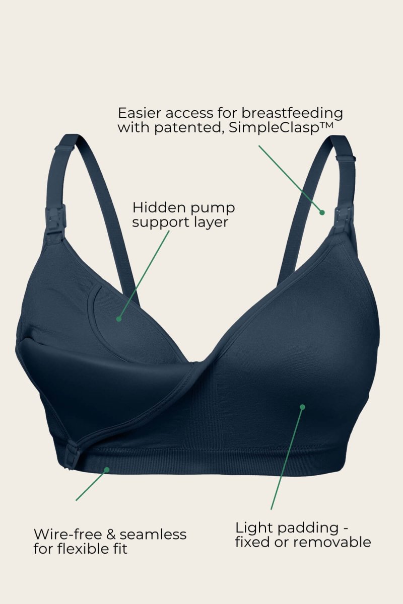 Get Dress(ed) | Debra Dress + Silhouette Hands - Free Pumping &amp; Nursing Bra - Simple Wishes