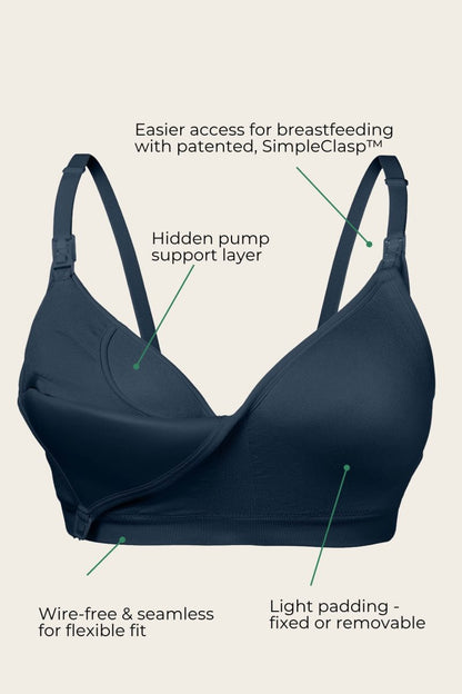 Get Dress(ed) | Debra Dress + Silhouette Hands - Free Pumping &amp; Nursing Bra - Simple Wishes