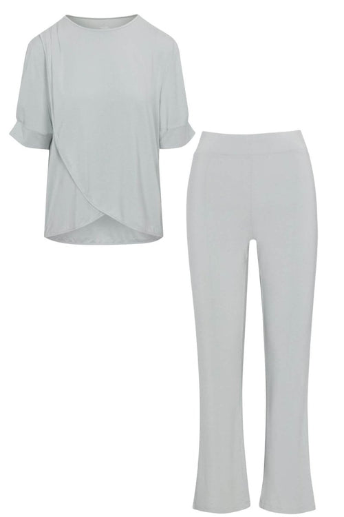Gretchen Nursing Lounge Set - Ether - Simple Wishes#color_ether