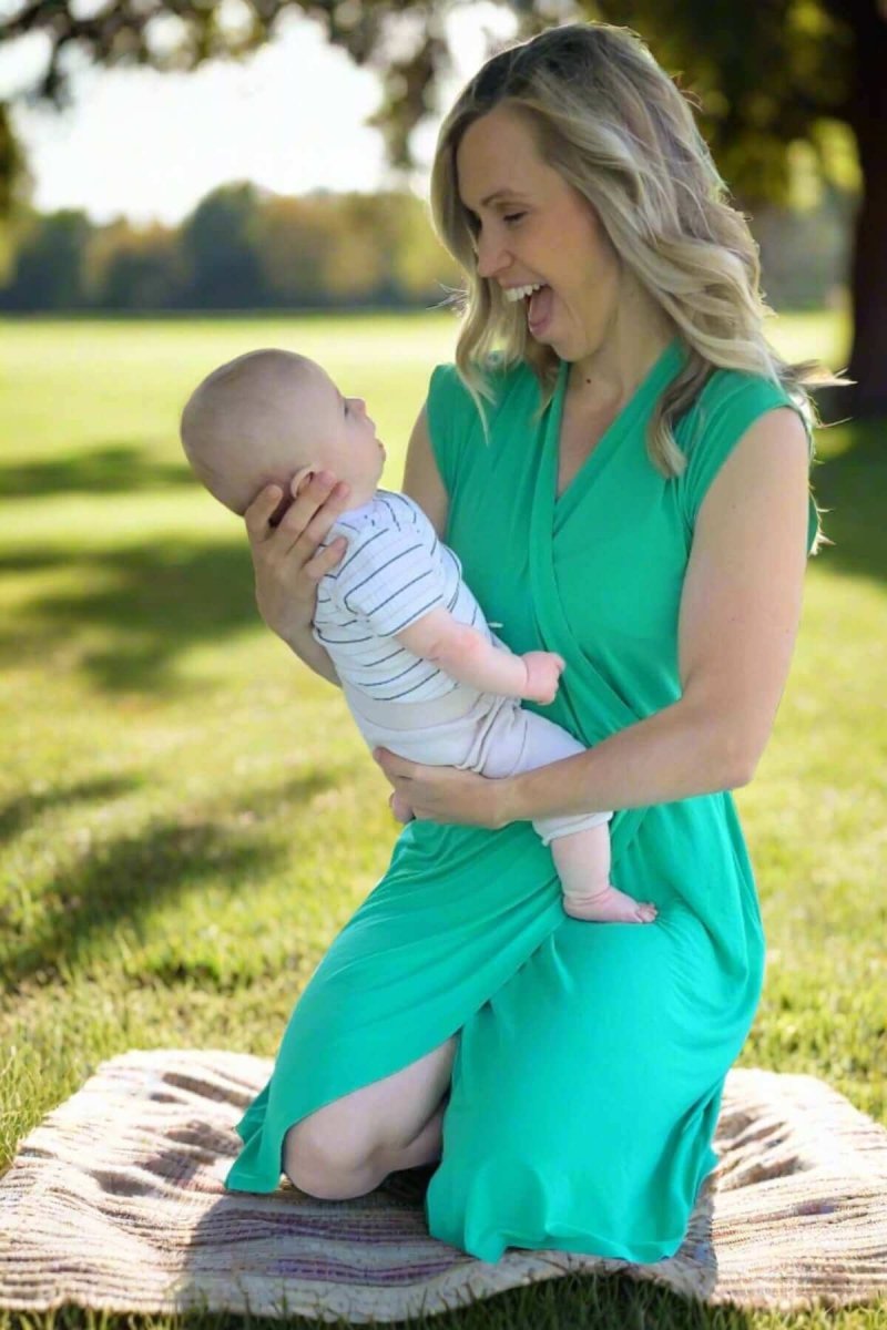 Harper Nursing Dress - Happy - Simple Wishes