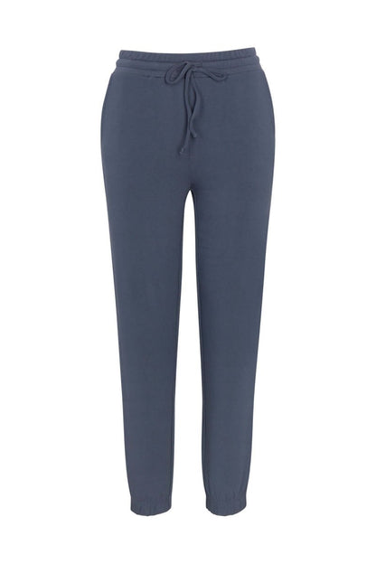 Inez Fleece Jogger - Maine Blue - Simple Wishes