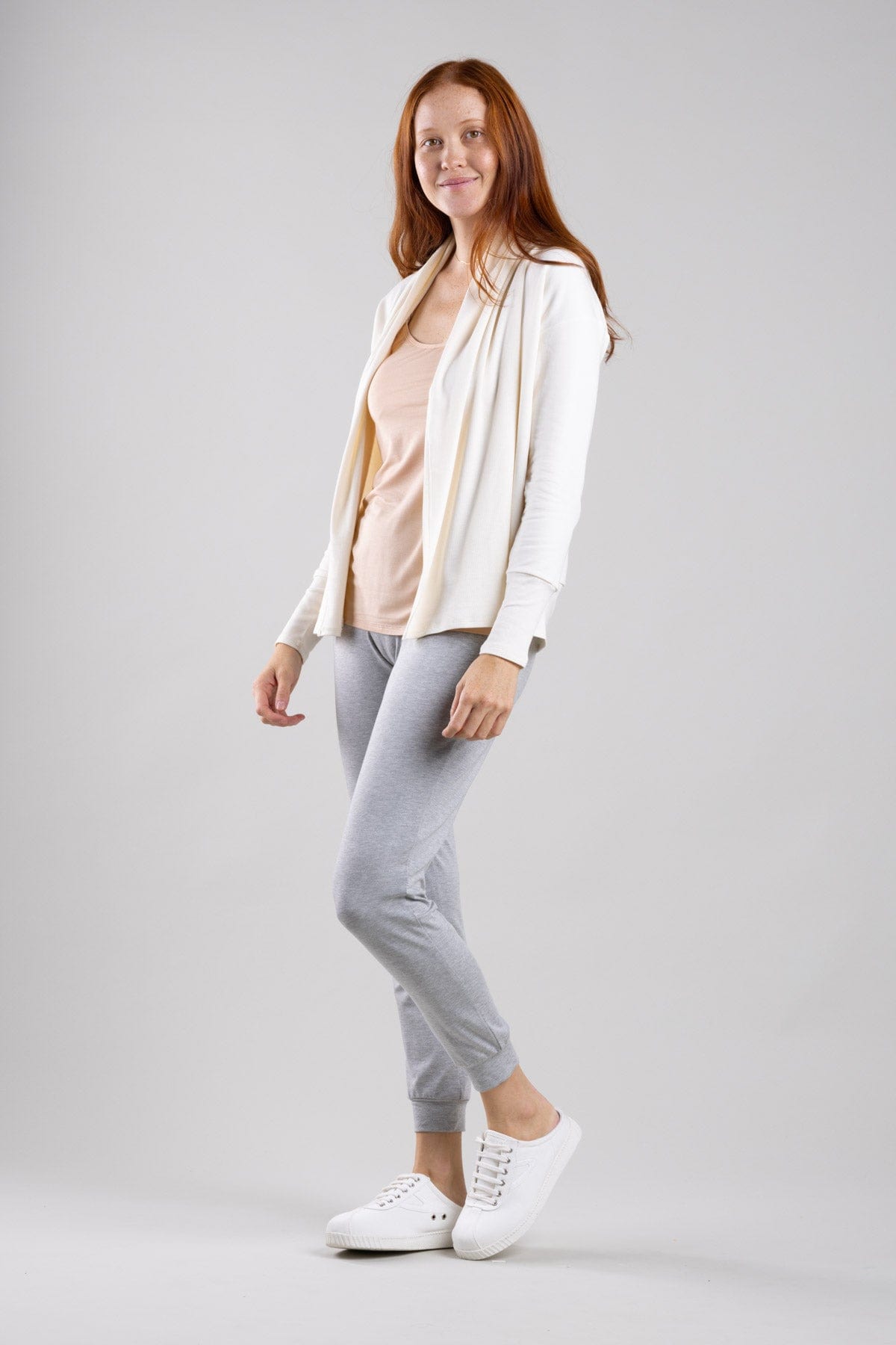 Kate Nursing Cardigan - Bone - Simple Wishes