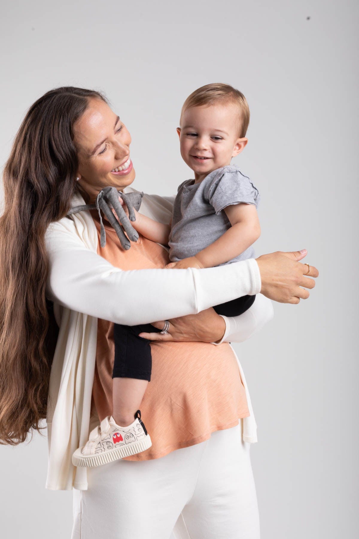 Kate Nursing Cardigan - Bone - Simple Wishes