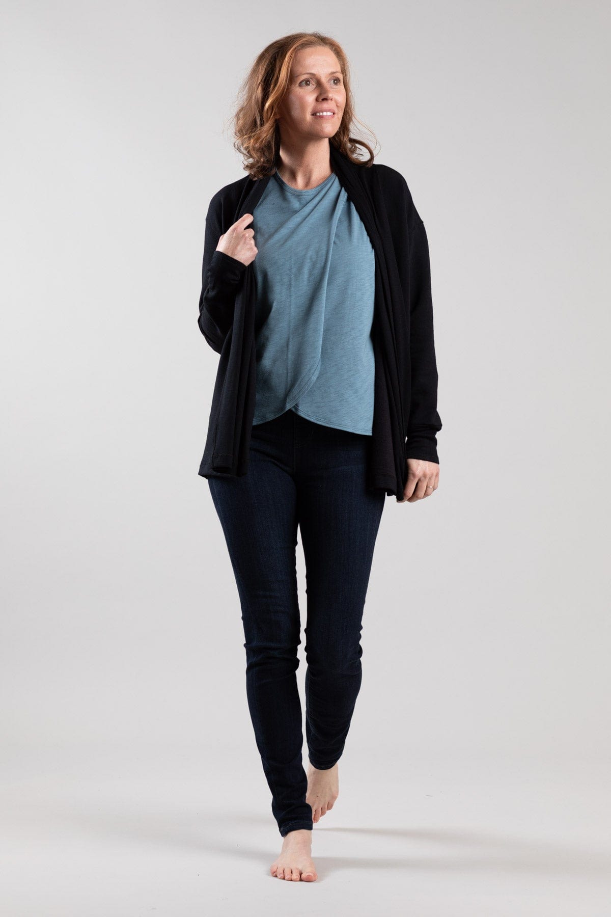 Kate Nursing Cardigan - Midnight - Simple Wishes