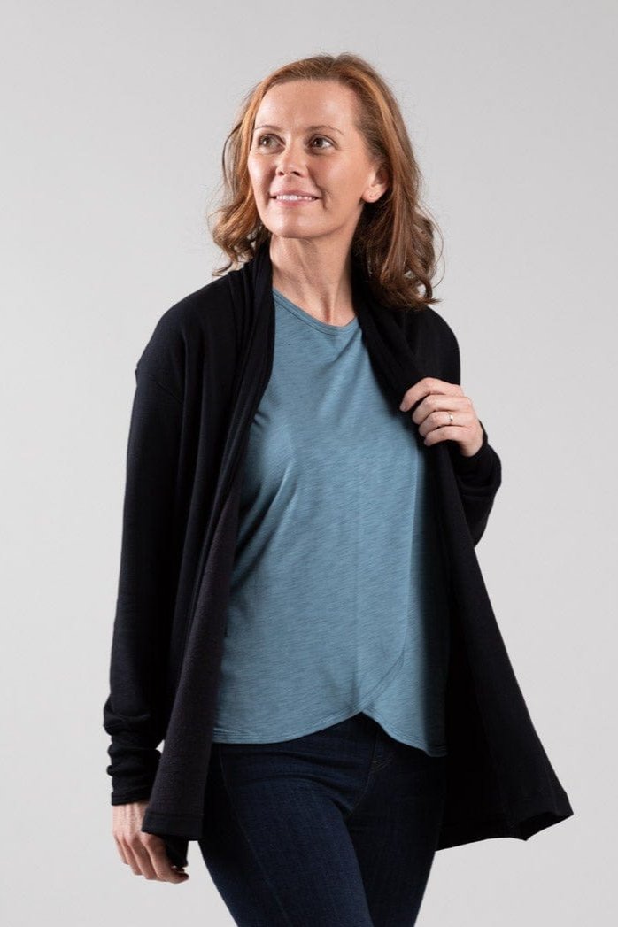 Kate Nursing Cardigan - Midnight - Simple Wishes