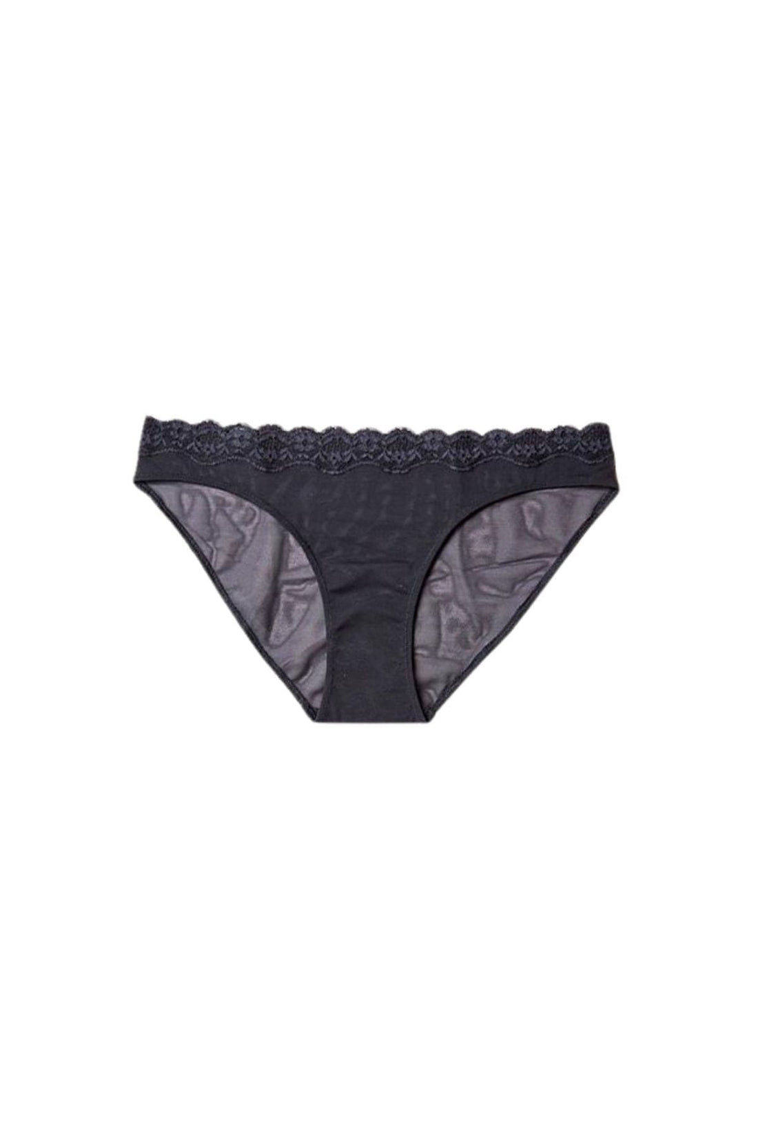 Lace Trim Maternity Underwear - Black - Simple Wishes