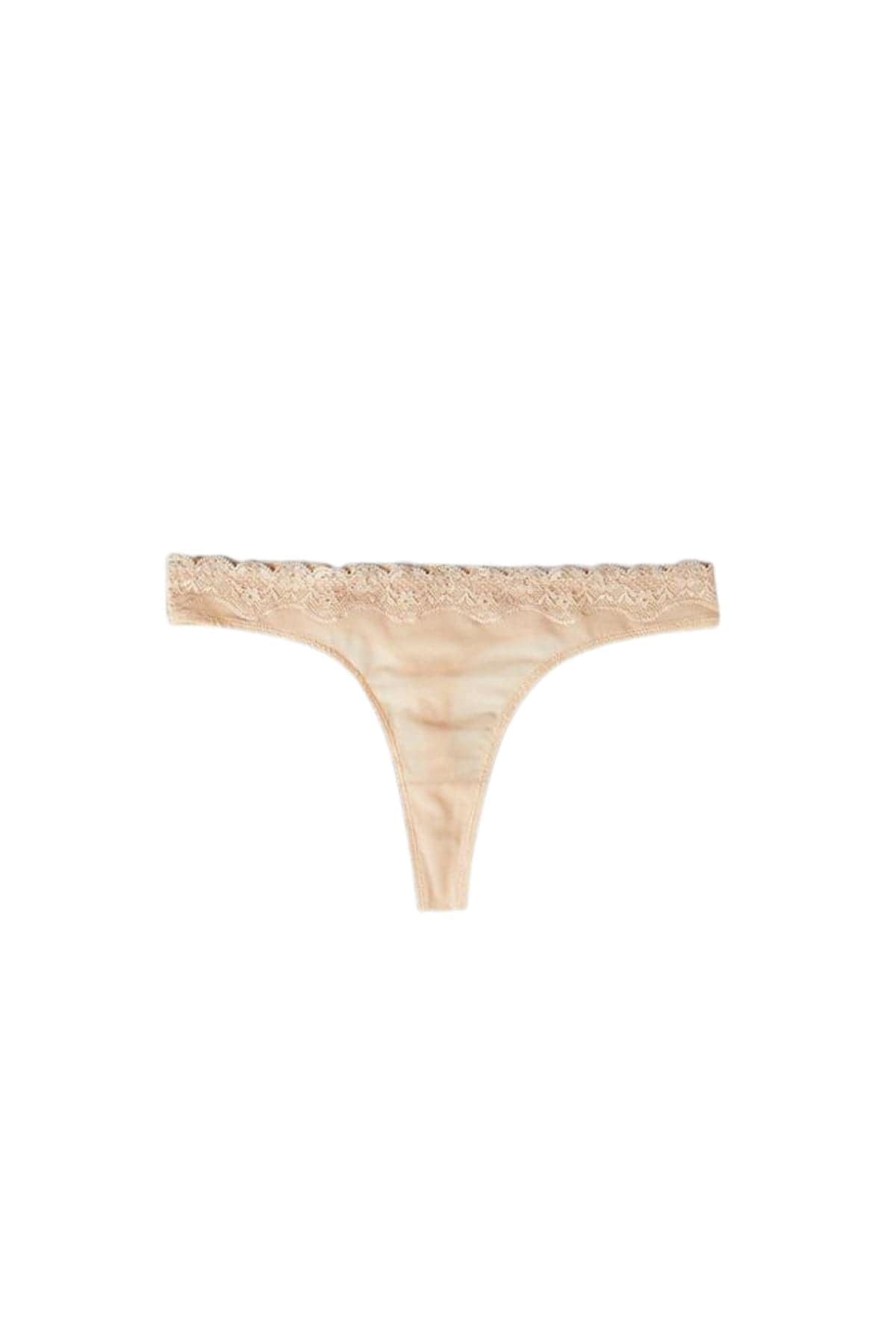 Lace Trim Maternity Underwear - Blush - Simple Wishes