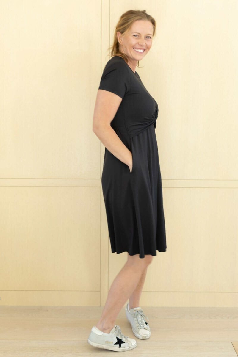 Liv Maternity &amp; Nursing Dress - Lavender - Simple Wishes