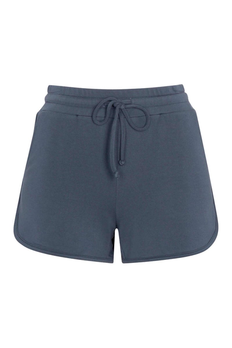 Lucia Fleece Short - Maine Blue - Simple Wishes