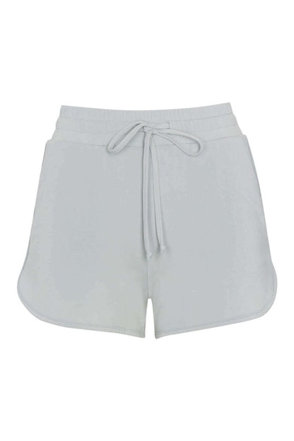 Lulu Jersey Short - Light Heather Gray - Simple Wishes