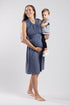 Lydia Nursing Dress - Maine Blue - Simple Wishes