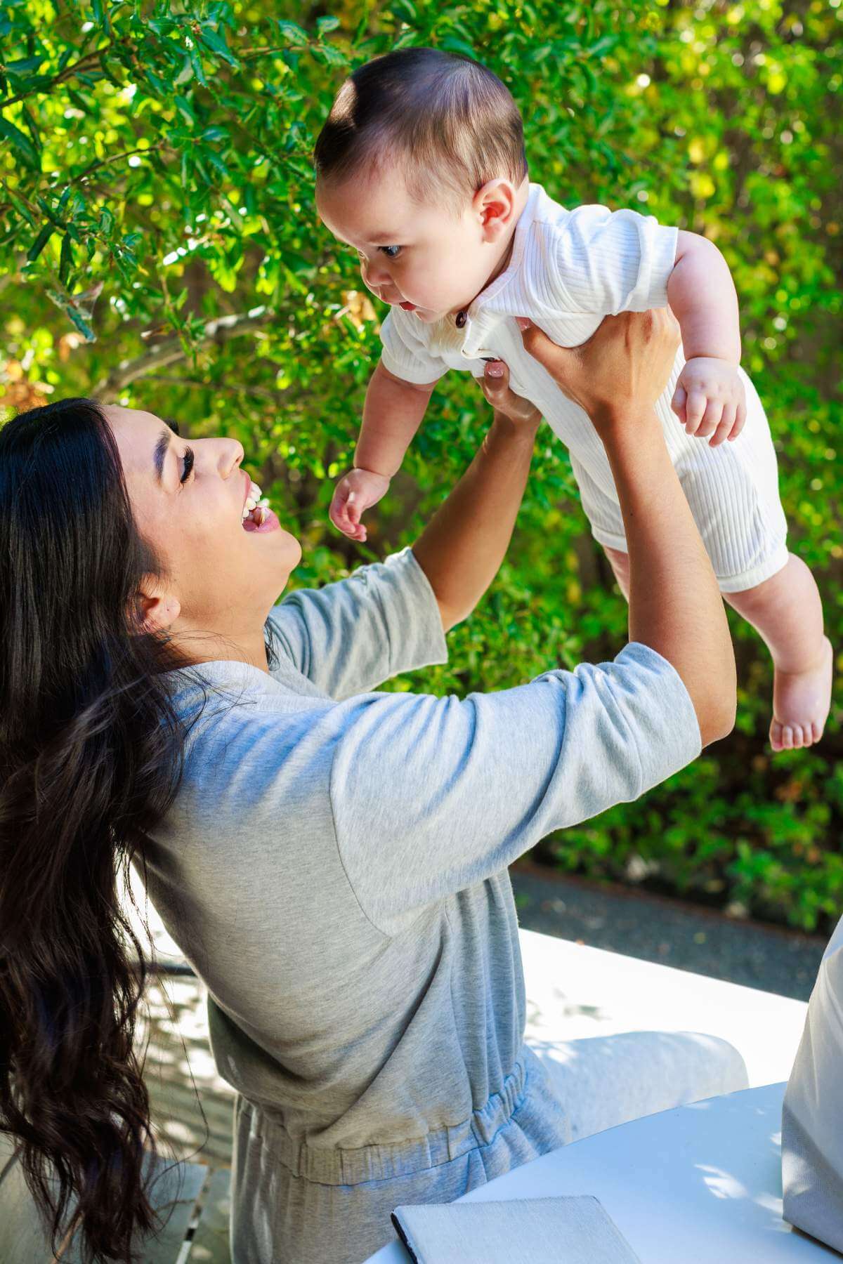 Megan Fleece Nursing Jumpsuit - Light Heather Gray - Simple Wishes