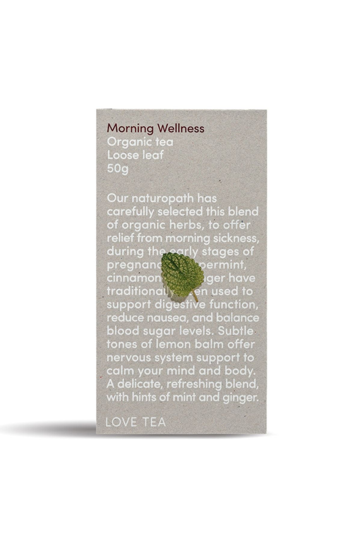 Morning Wellness Tea Loose Leaf Box 50g Love Tea