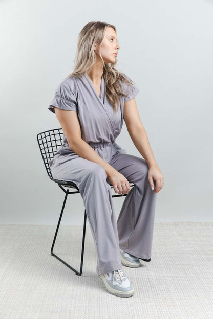 Noor Nursing Jumpsuit - Lavender - Simple Wishes