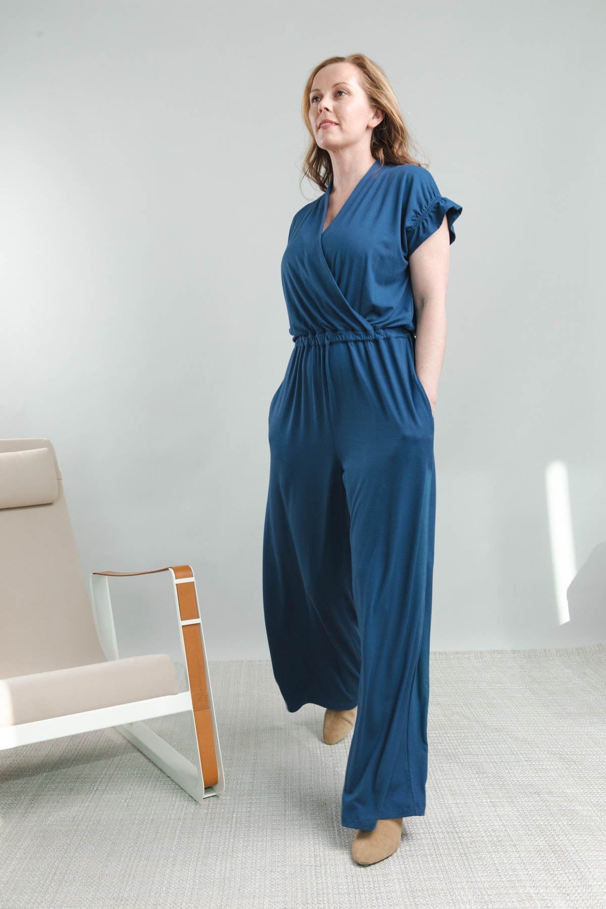 Noor Nursing Jumpsuit - Dark Denim - Simple Wishes