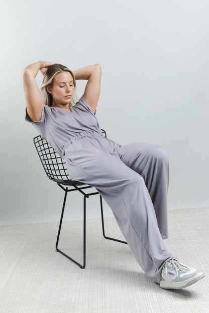 Noor Nursing Jumpsuit - Lavender - Simple Wishes