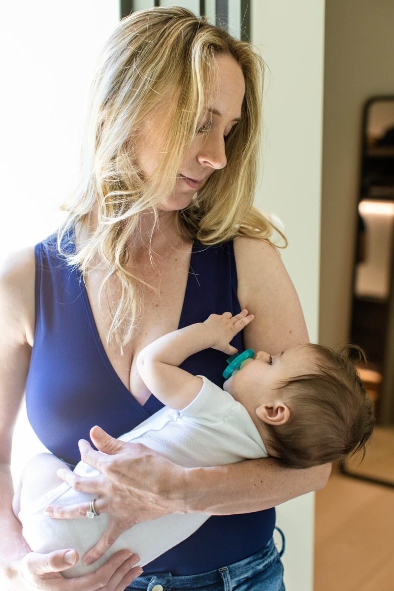 Simple Nursing Tank - Indigo - Simple Wishes