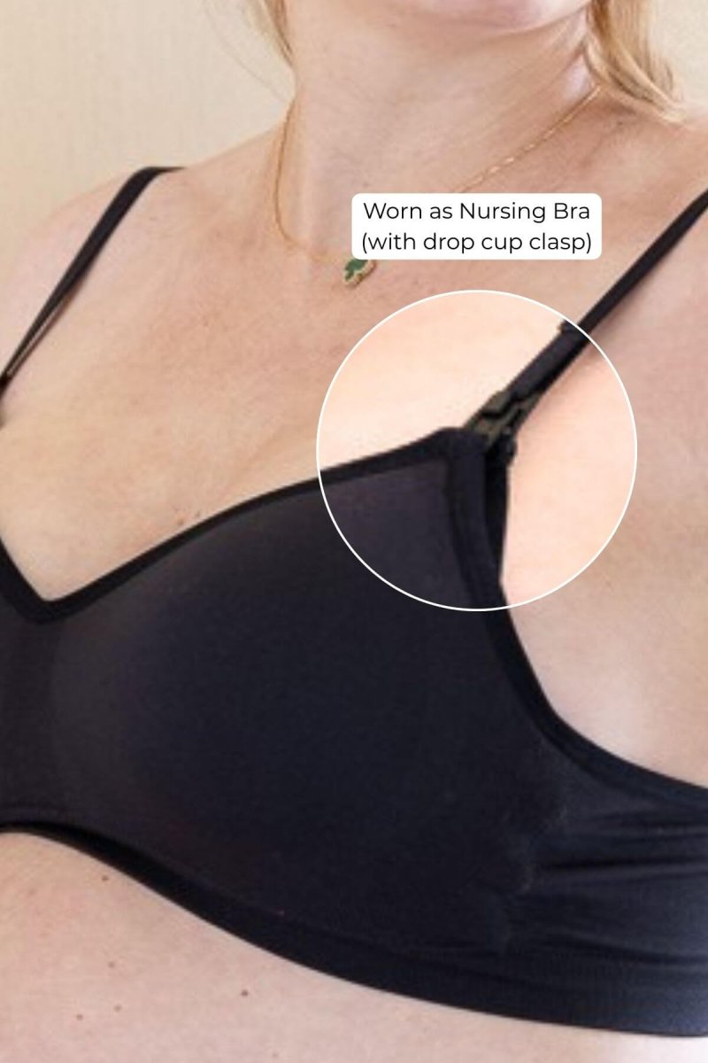 Stages Maternity, Nursing &amp; Beyond Seamless Bra | Midnight - Fixed - Simple Wishes