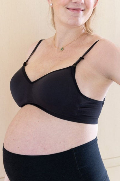 Stages Maternity, Nursing &amp; Beyond Seamless Bra | Midnight - Fixed - Simple Wishes