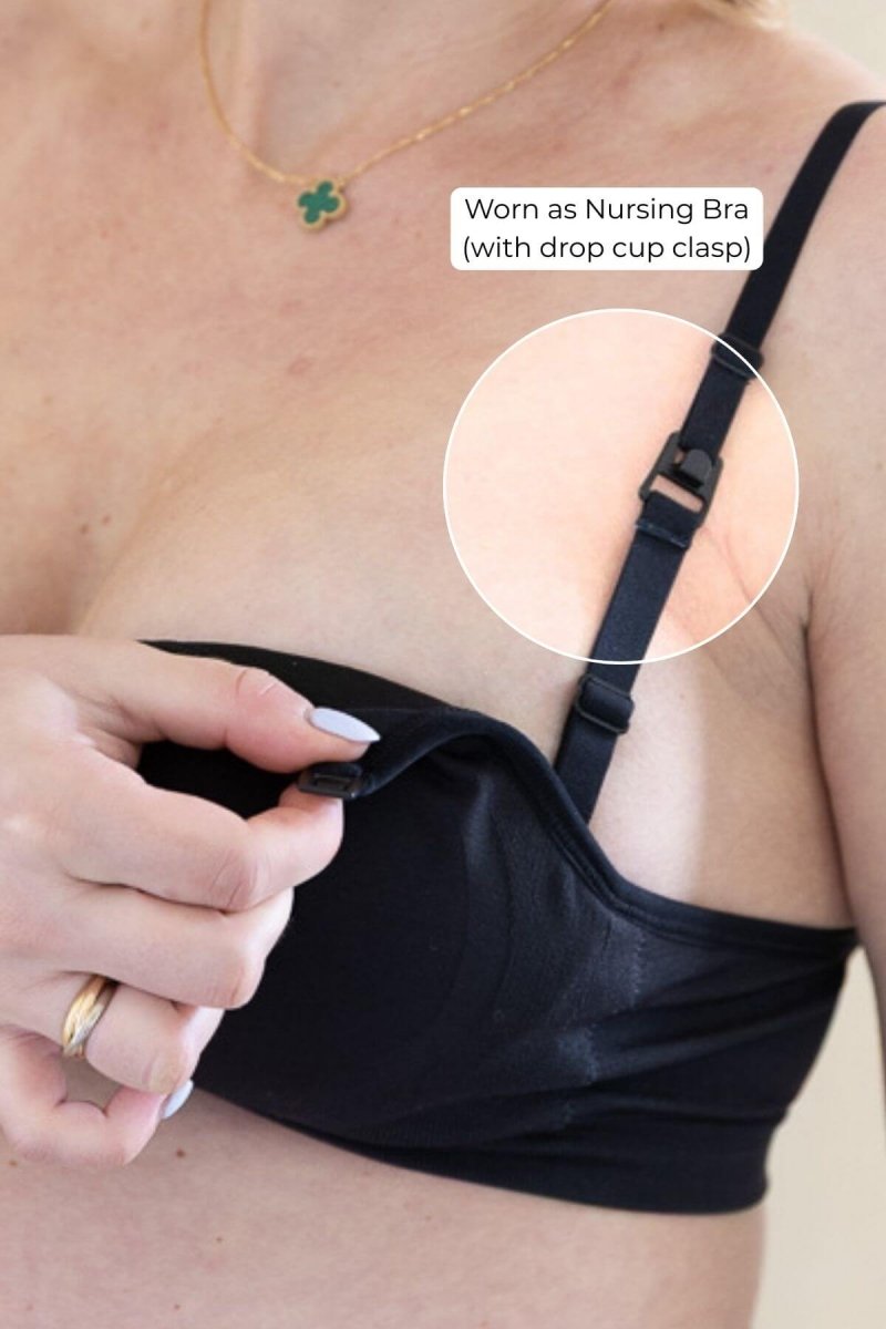 Stages Maternity, Nursing &amp; Beyond Seamless Bra | Midnight - Fixed - Simple Wishes