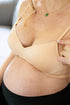 Stages Seamless Bra - Converts from Everyday Bra to Nursing Bra - Fixed Pads - Simple Wishes