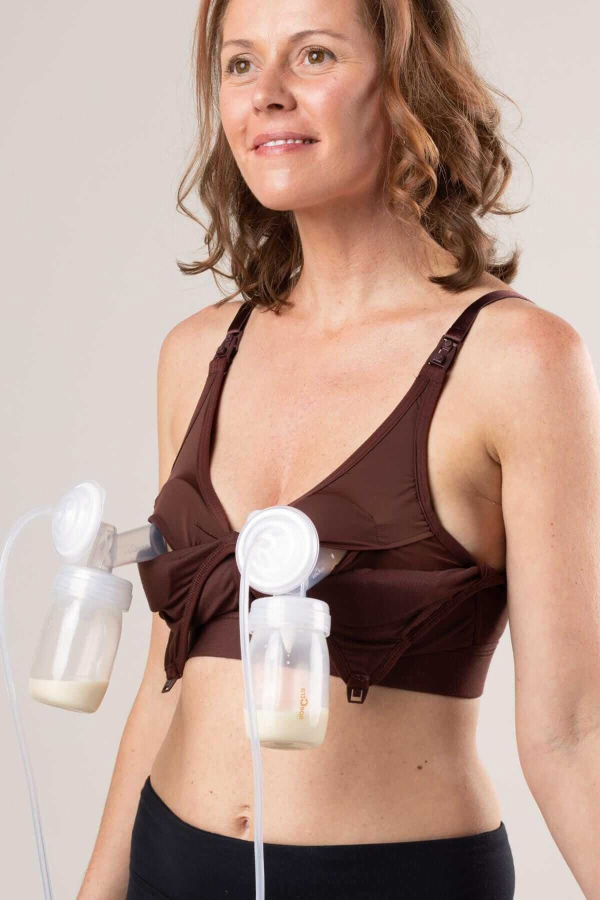 Adjustable Hands-Free Pumping Bra