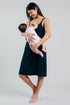 SuperMom™ Nursing & Pumping Night Dress - Black - Simple Wishes