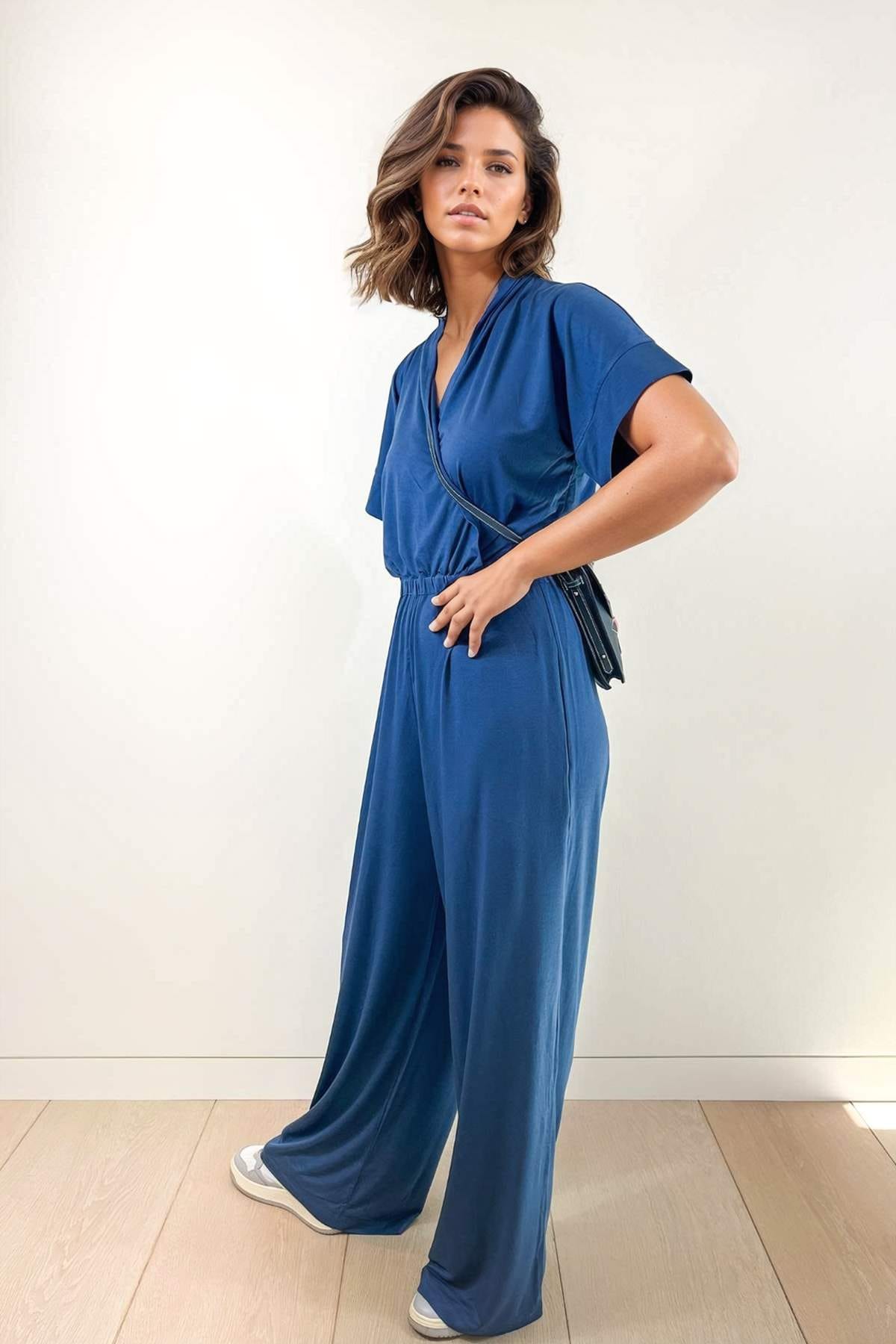 Suzanne Jersey Nursing Jumpsuit | Dark Denim Dark Denim / X-Small Simple Wishes