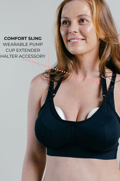 Undercover Maternity, Nursing &amp; Beyond Bralette - Black - Simple Wishes