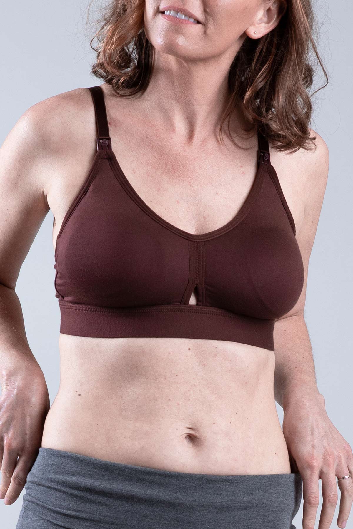 Undercover Maternity, Nursing &amp; Beyond Bralette - Bitter Chocolate - Simple Wishes