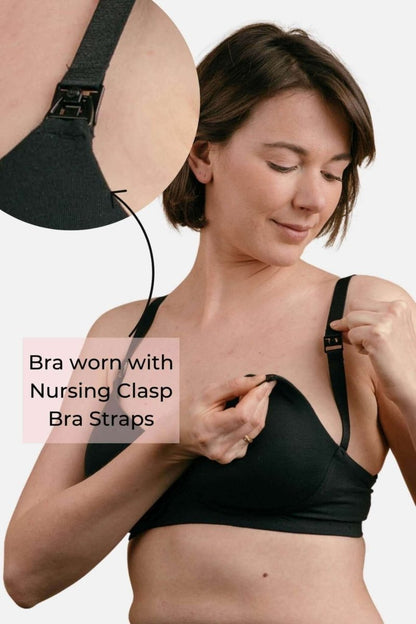 Undercover Maternity, Nursing &amp; Beyond T-Shirt Bra™ | Black - 30 - Simple Wishes