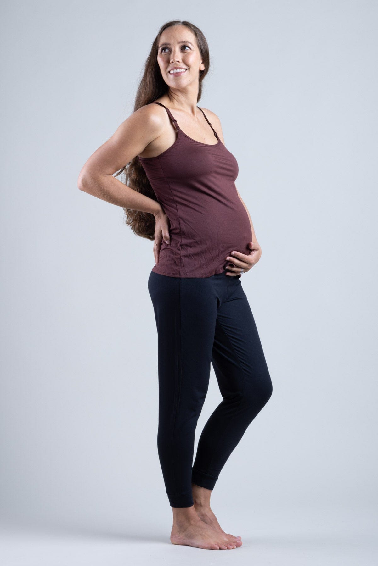 Undercover Maternity, Nursing &amp; Beyond Tank Top - Bitter Chocolate - Simple Wishes