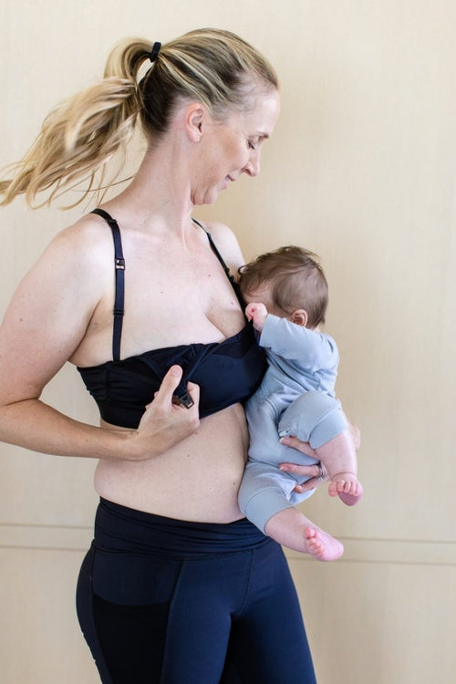 Undercover Nursing & Wearable Pump Racerback Sports Bra - XS - Simple Wishes