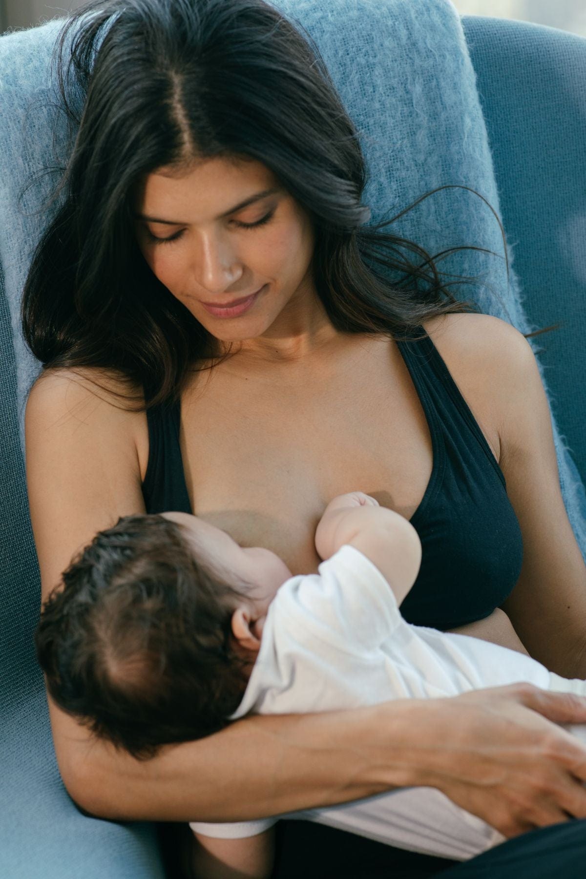 Ultra Soft Modal Elastane Nursing and Maternity Sleep Bras for