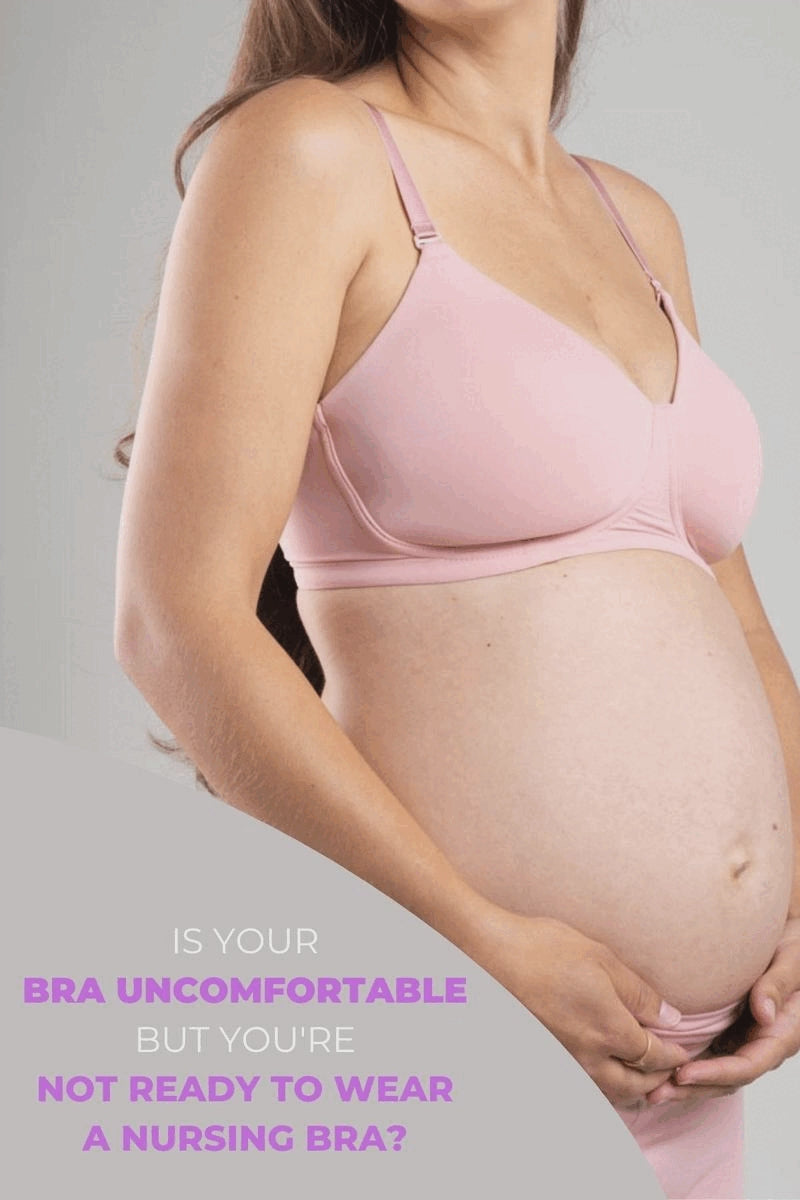 Wearing bra store while breastfeeding